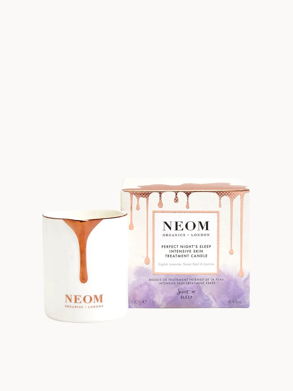 NEOM Wellbeing Perfect Night's Sleep Intensive Skin Treatment Candle 140g