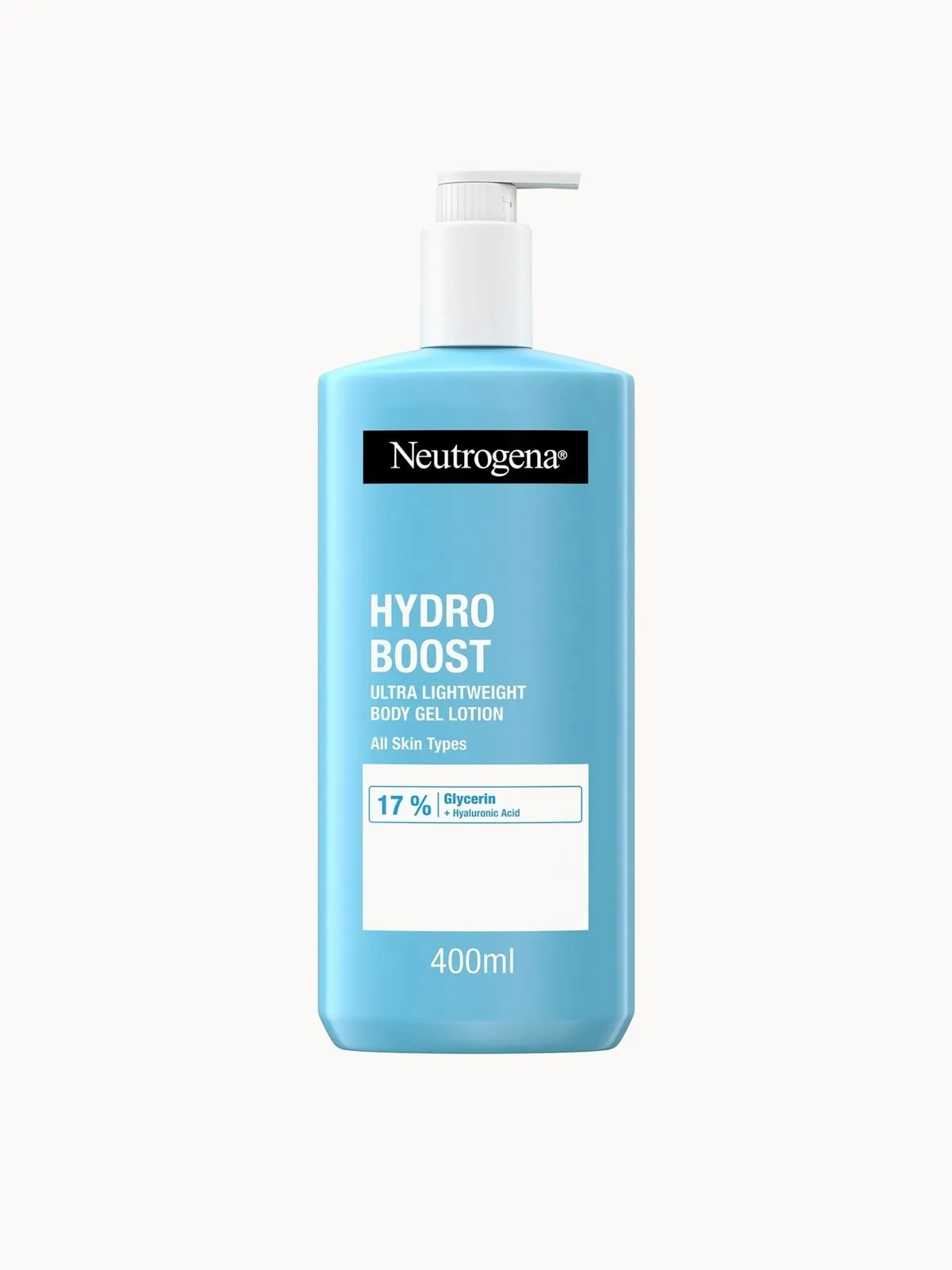 Neutrogena Hydro Boost Body Gel Cream Moisturiser for Normal to Dry Skin 400ml