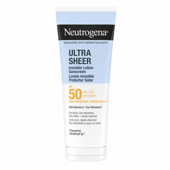 Neutrogena Ultra Sheer Loción Invisible Lotion Suscreen Spf50 200ml