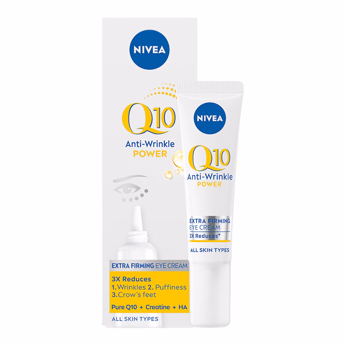 NIVEA Q10 Power Anti-Wrinkle Firming Eye Cream 15 ml