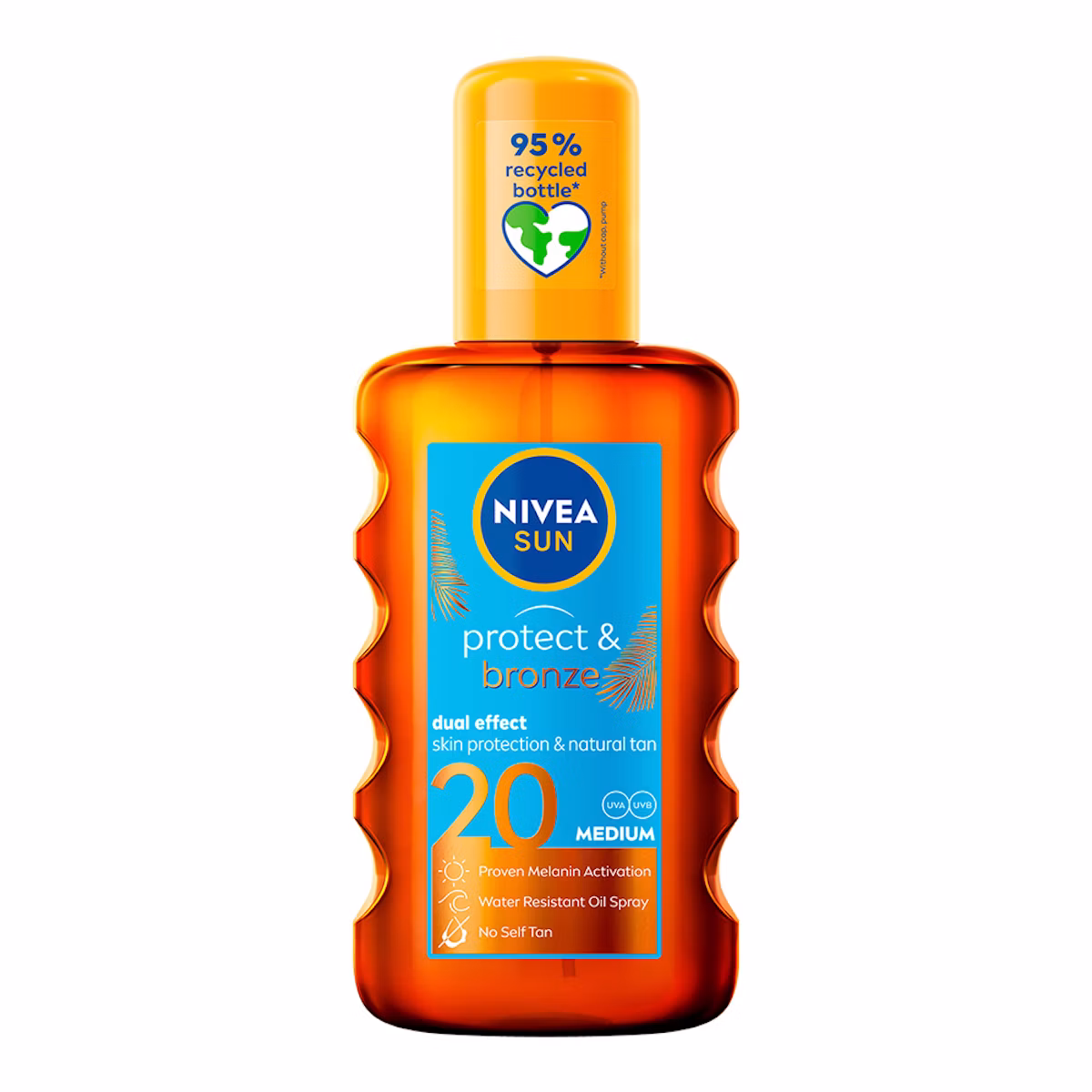 NIVEA Sun Protect & Bronze Oil Spray SPF20 200 ml