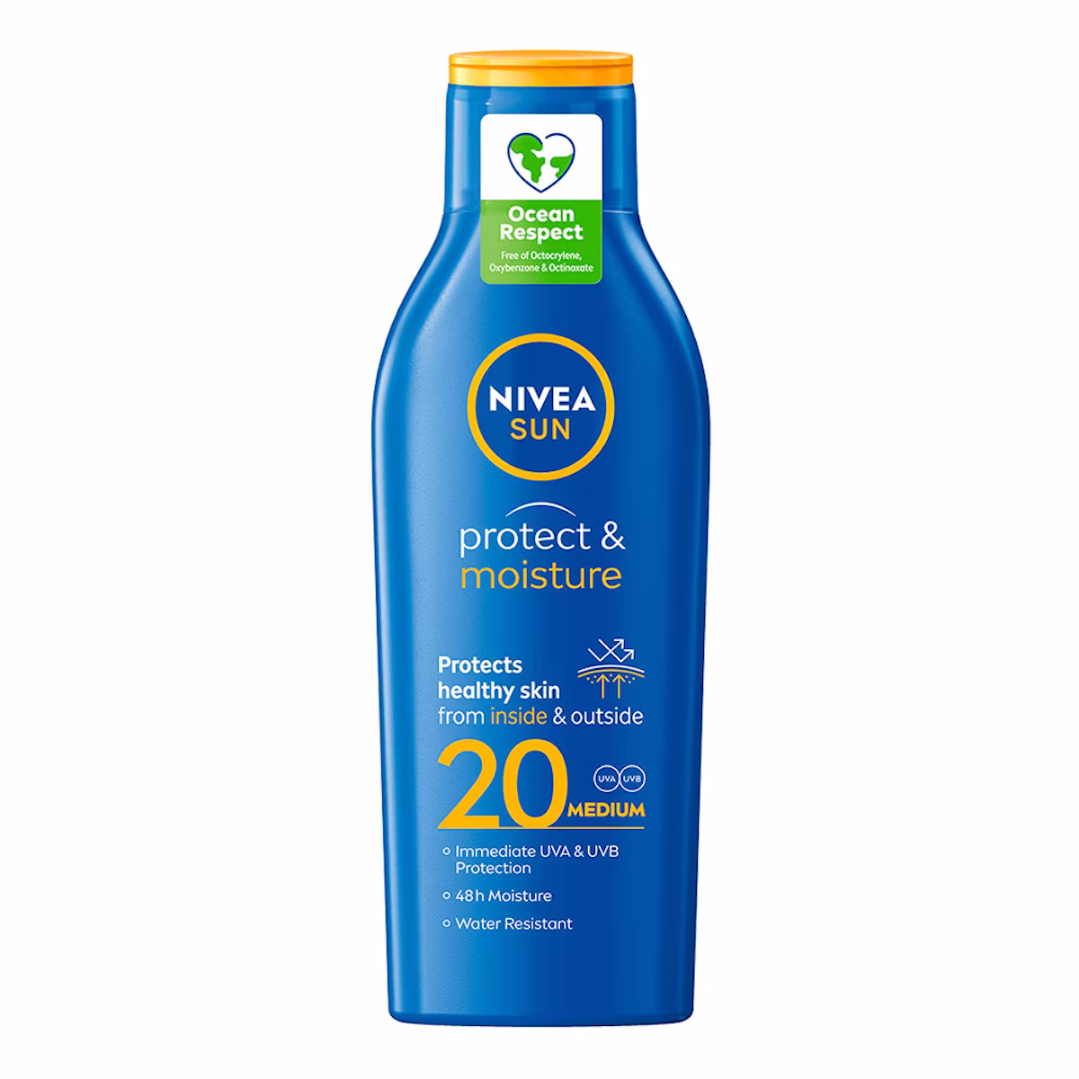 NIVEA Sun Protect & Moisture Sun Lotion SPF20 200 ml