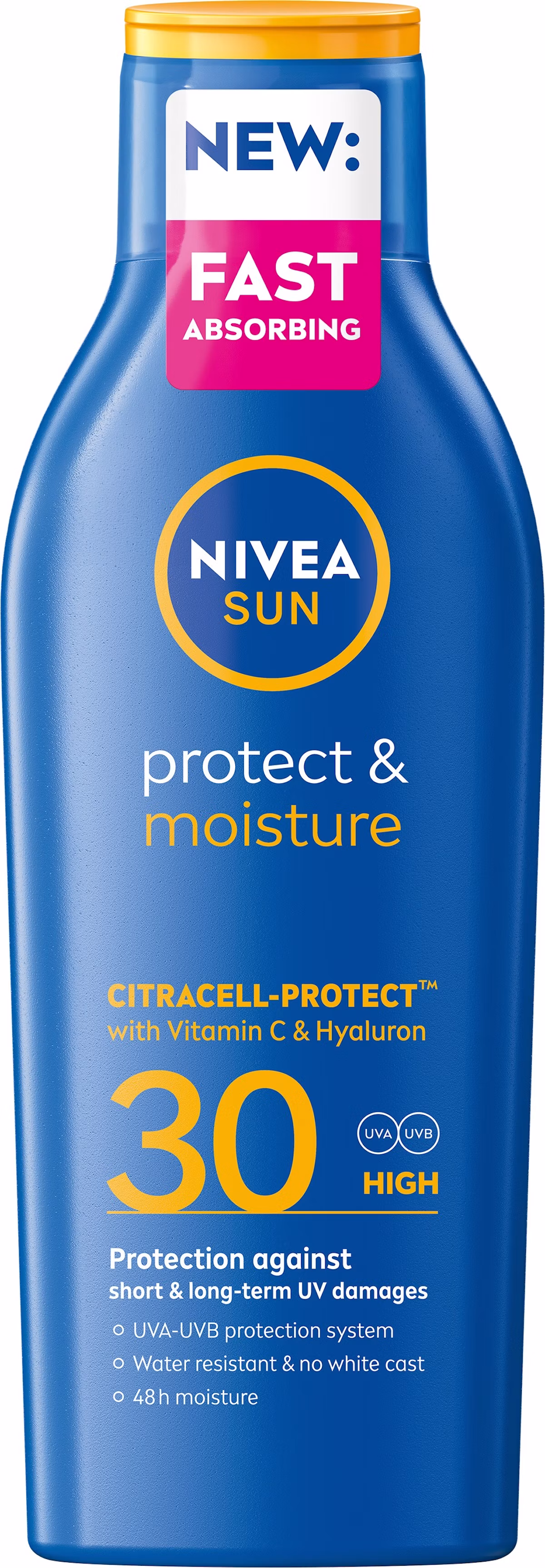 NIVEA Sun Protect & Moisture Sun Lotion SPF30 200 ml