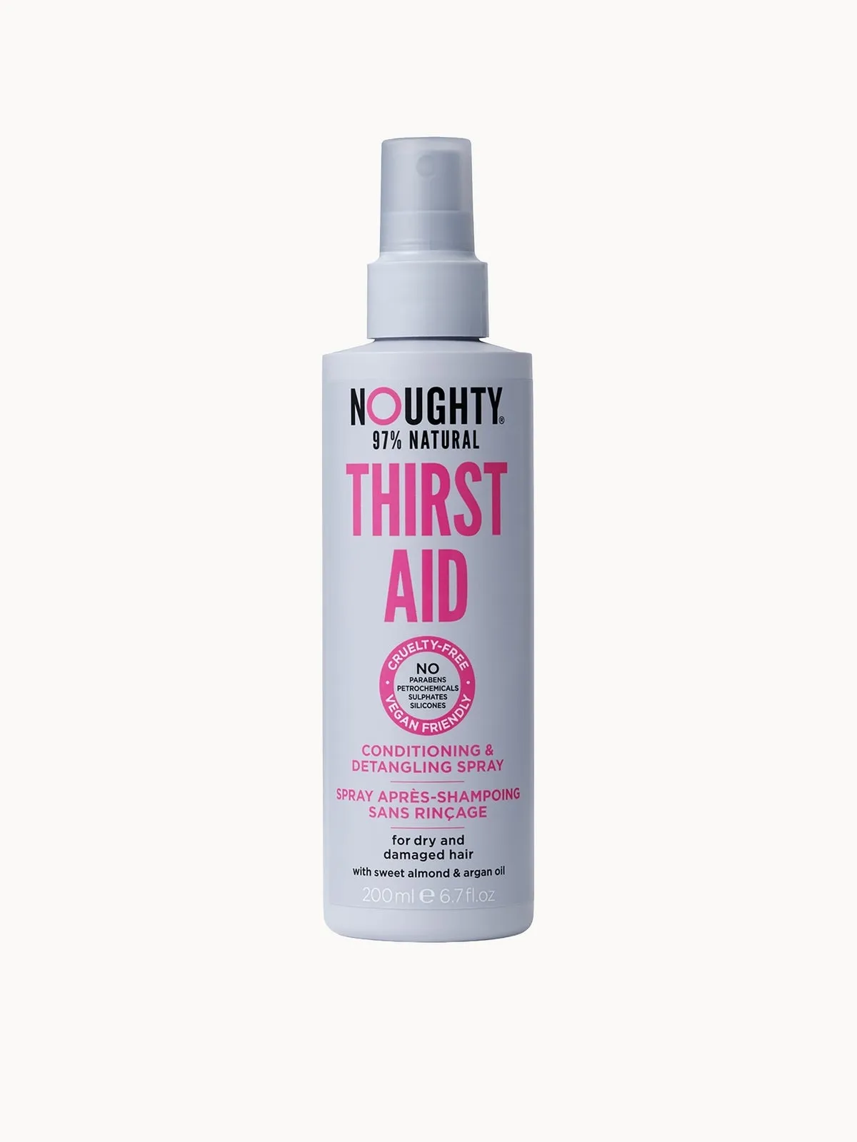 Noughty To The Rescue Thirst Aid Conditioner and Detangling Spray 200ml