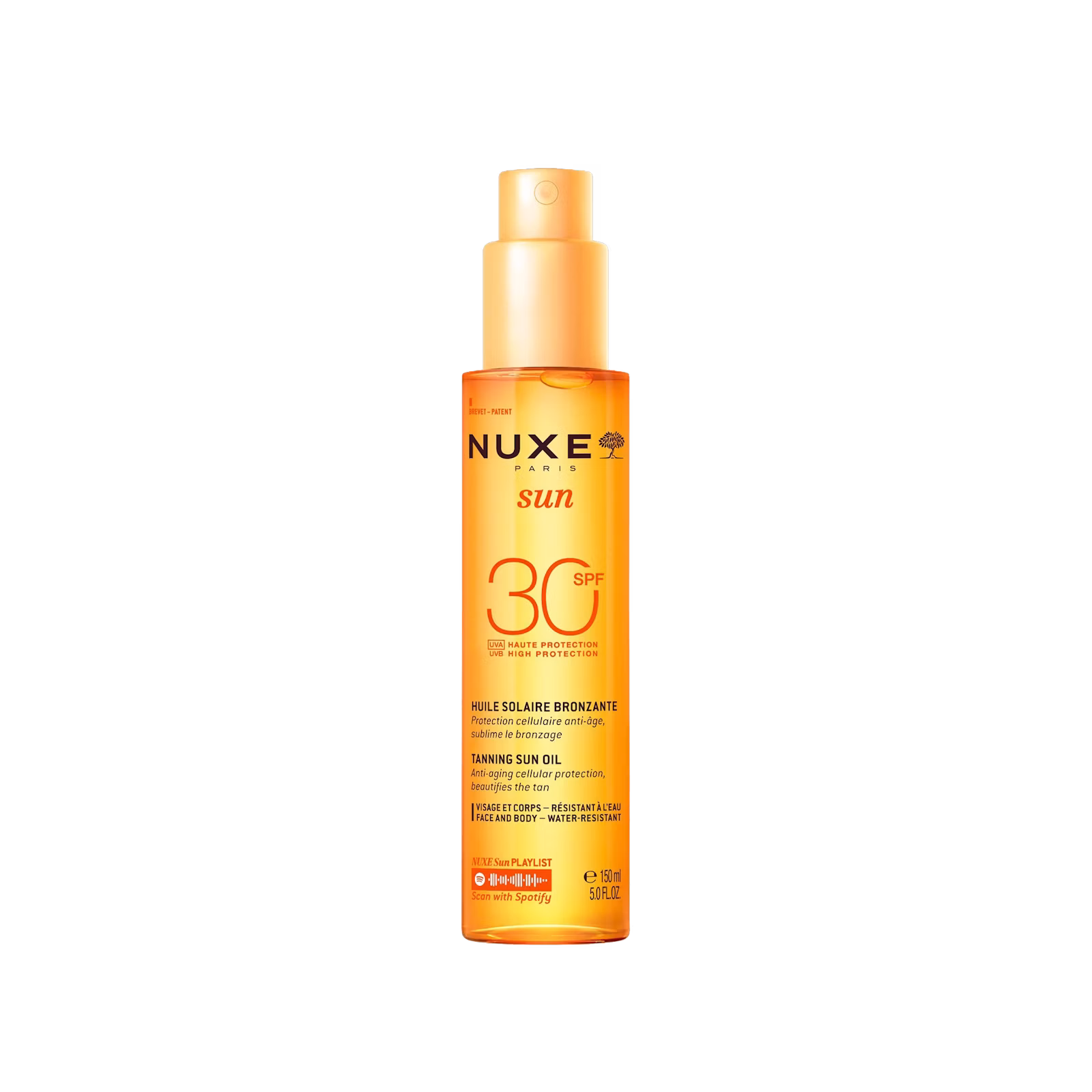 Nuxe Tanning Oil High Protection SPF30 150 ml