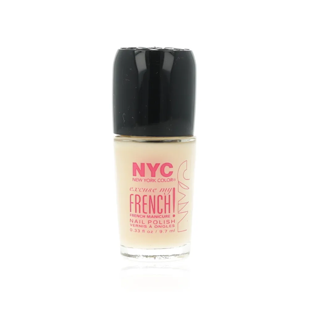 NYC Excuse my french - 158 Coconut Nail Polish 9.7ml