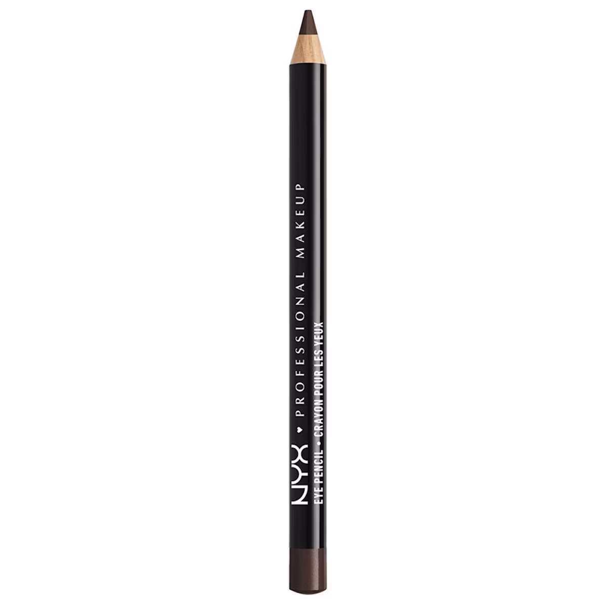 NYX Professional Make-Up Slim Eye Pencil Black Brown 1 pcs