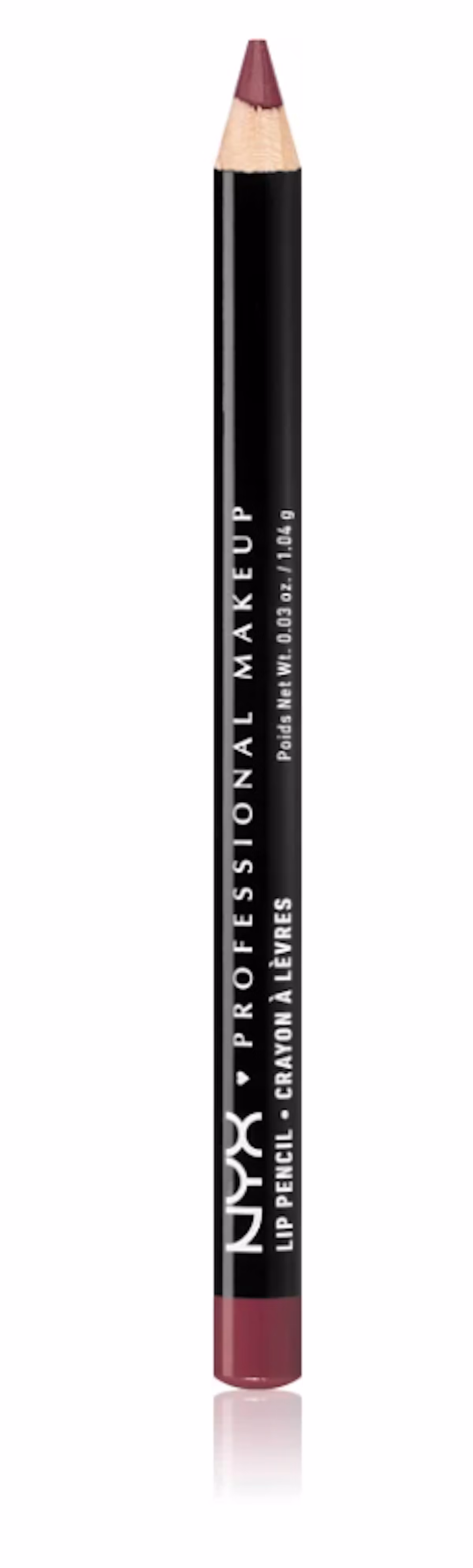 NYX Professional Make-Up Slim Lip Pencil Burgundy 1 pcs