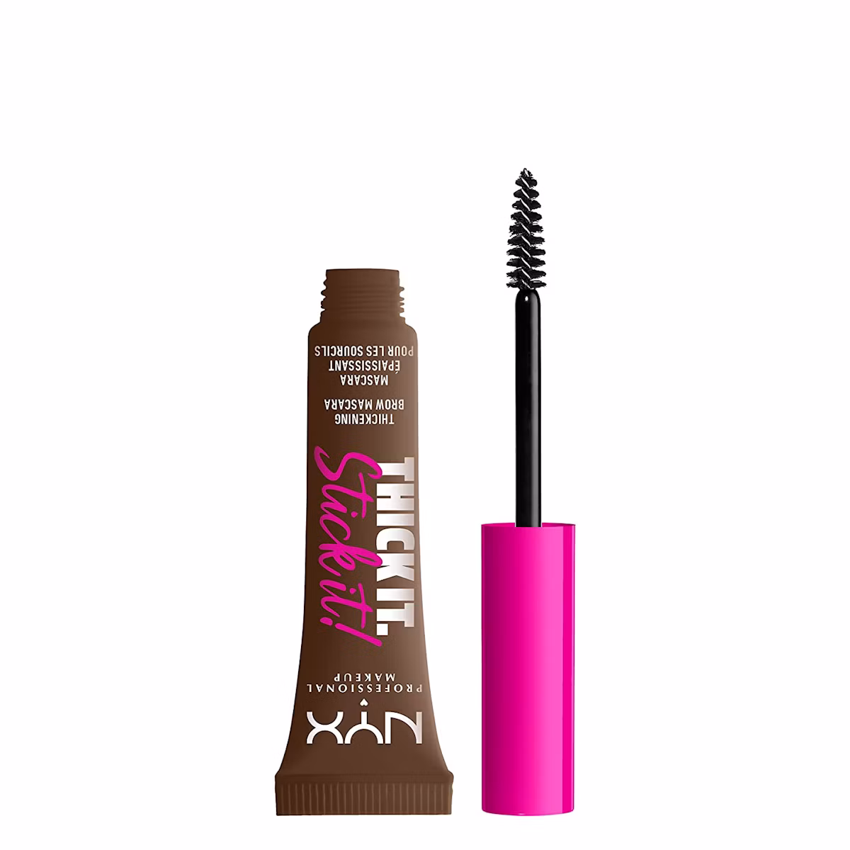 NYX Professional Make-Up Thick It. Stick It! Brow Mascara Brunette 7 ml