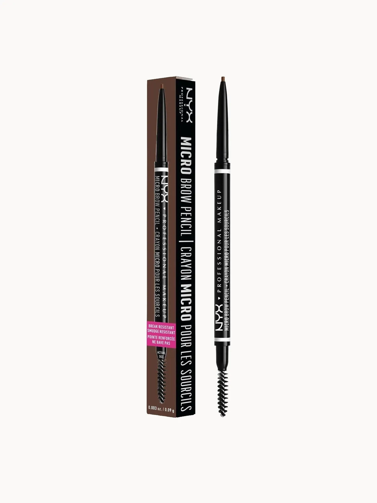 NYX Professional Makeup Micro Brow Pencil (Various Shades) - Chocolate