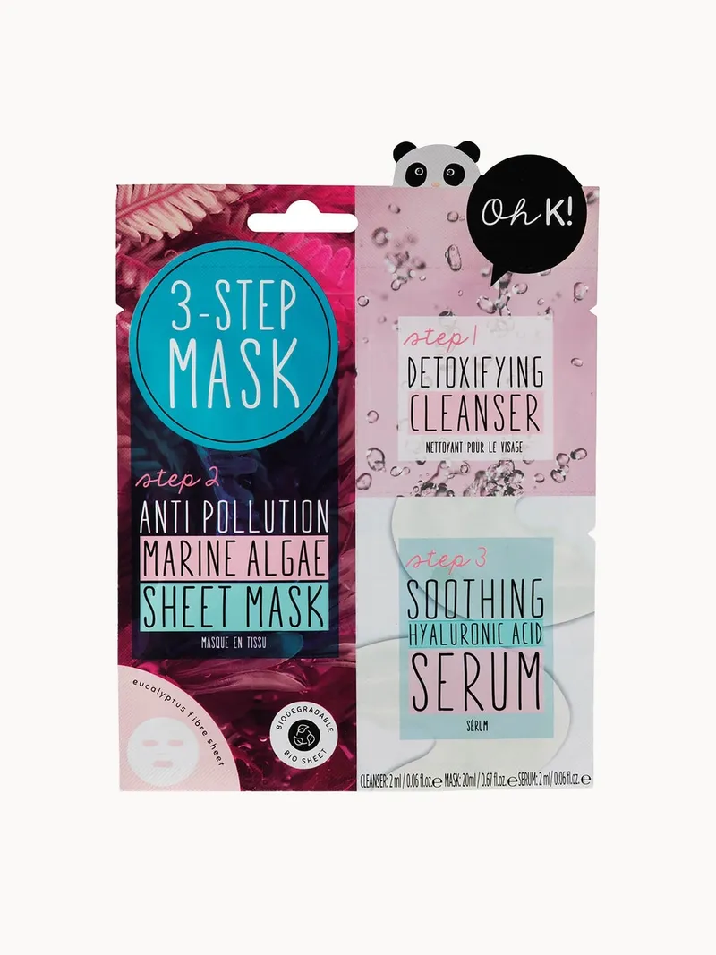 Oh K! 3-Step Anti-Pollution Marine Algae Sheet Mask 24ml