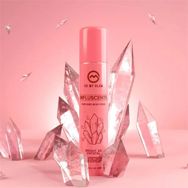 Oh My Glam Influscents Body Spray 100ml - Bright As Crystal