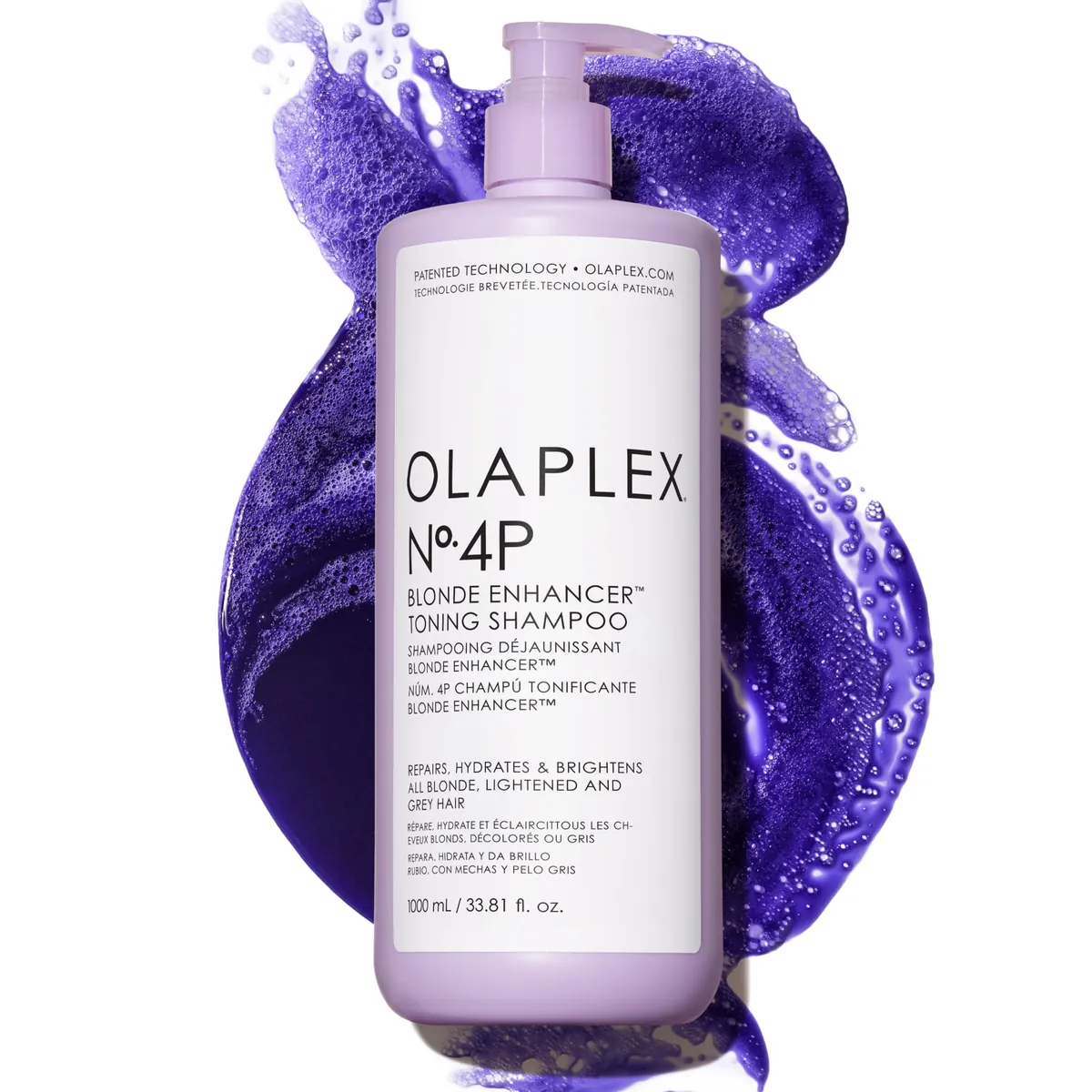 Olaplex No.4p Blonde Enhancer Toning Shampoo 1000ml