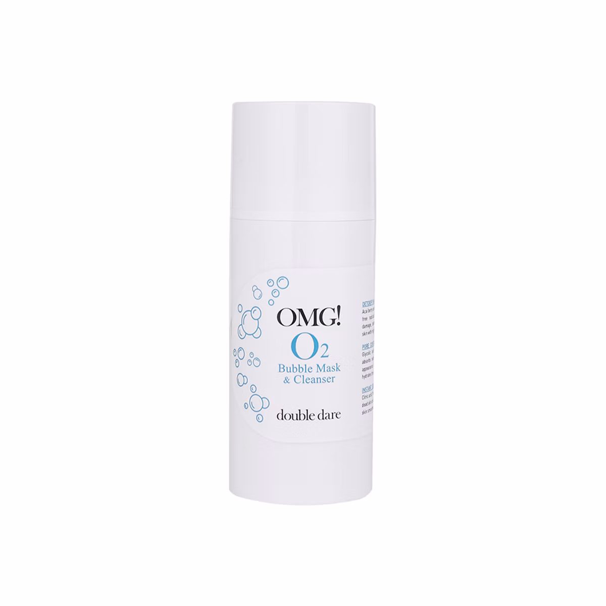 OMG! Double Dare OMG! O2 Bubble Mask and Cleanser 100 ml