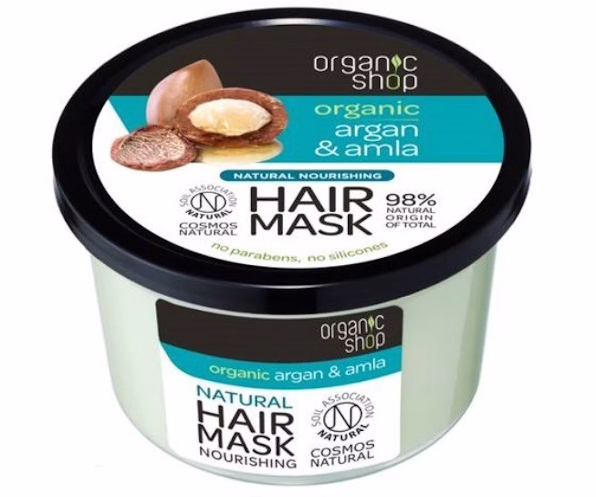 Organic Shop Organic Argan & Amla Nourishing Hair Mask 250 ml