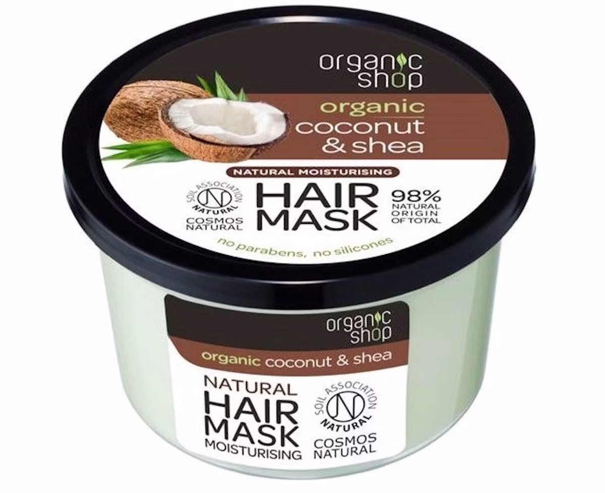 Organic Shop Organic Coconut & Shea Moisturising Hair Mask 250 ml