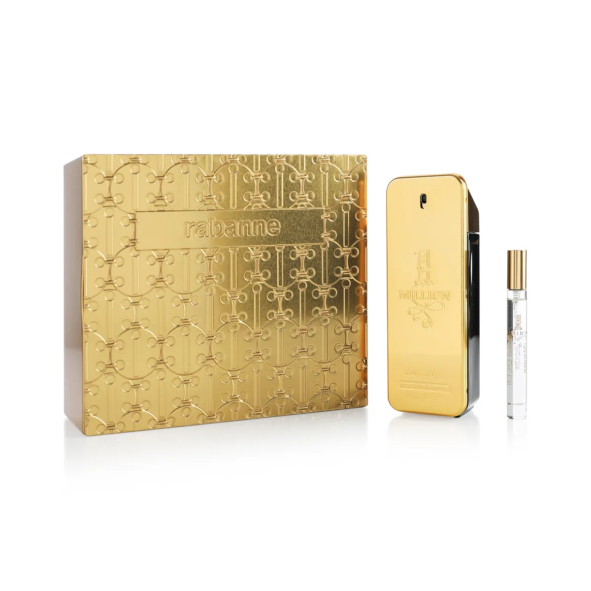 Paco Rabanne 1 Million Eau De Toilette 200ml Spray + Mini Set