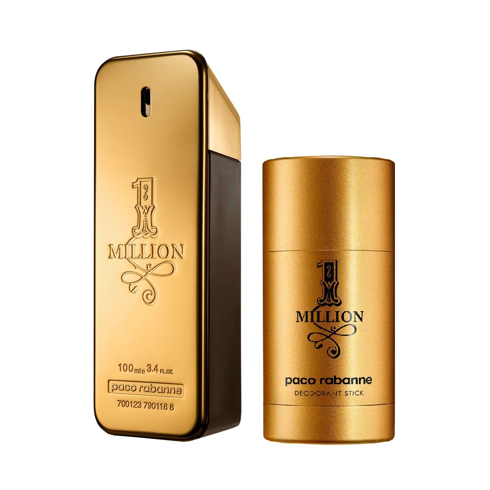 Paco Rabanne 1 Million Gift Set 100ml EDT + 75ml Deodorant Stick