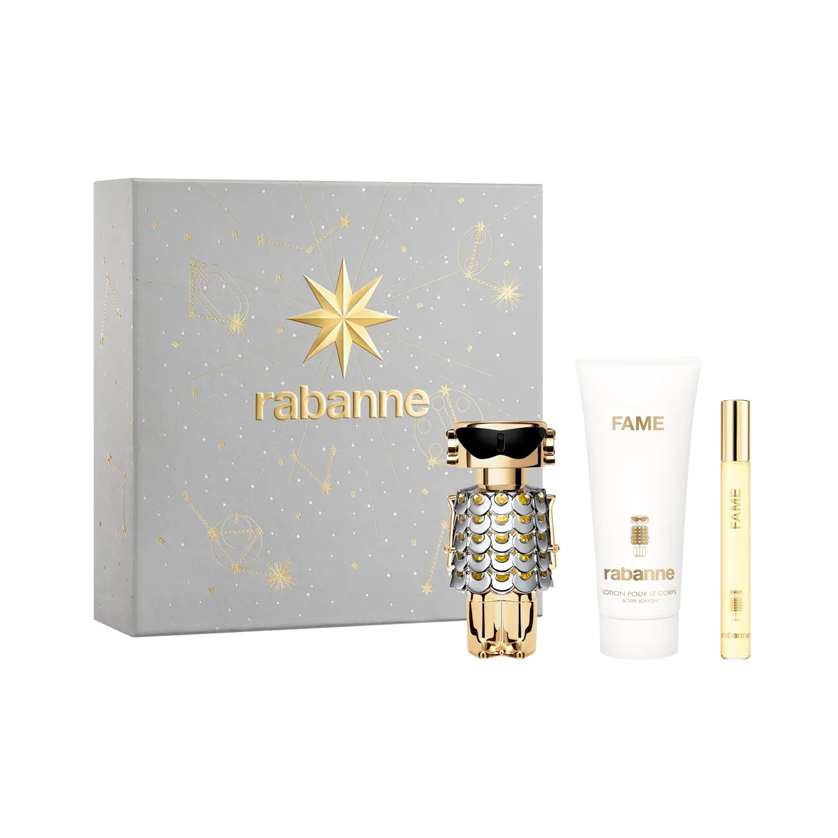 Paco Rabanne Fame Gift Set 50ml EDP + 100ml Body Lotion + 10ml EDP