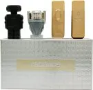 Paco Rabanne Miniatures Gift Set 5ml 1 Million EDT + 5ml Million Gold EDP Intense + 5ml Invictus EDT + 5ml Phantom Parfum