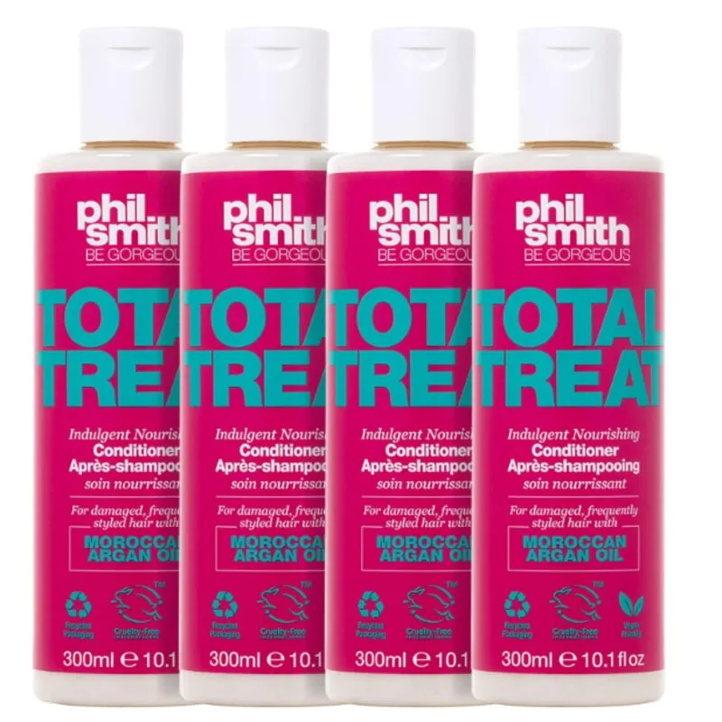 Phil Smith - 4 Pack Be Gorgeous Conditioner Total Treat Ultra Hydrating (4 x 300ml)