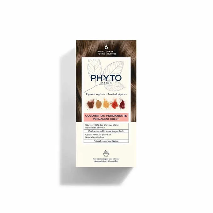 Phyto Hair Colour By Phytocolor 6 Dark Blonde 180g