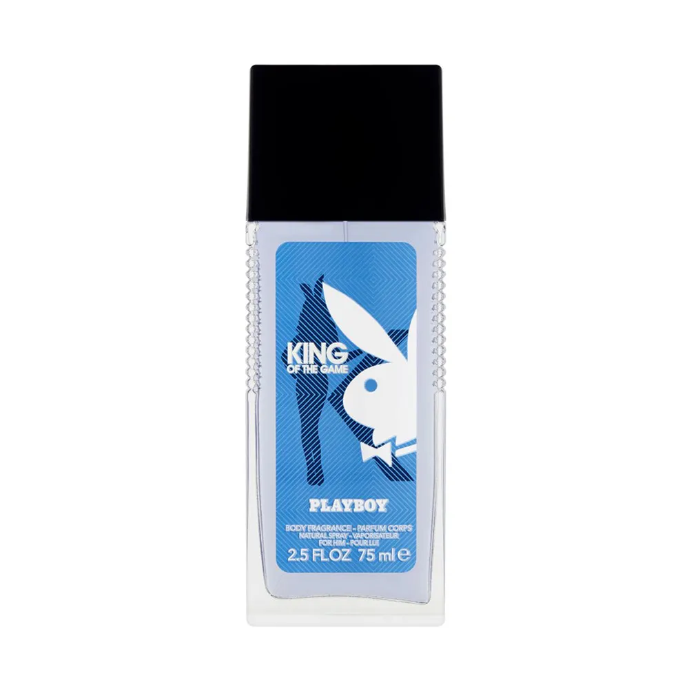 Playboy King Of The Game Body Fragrance Natural Spray 75ml