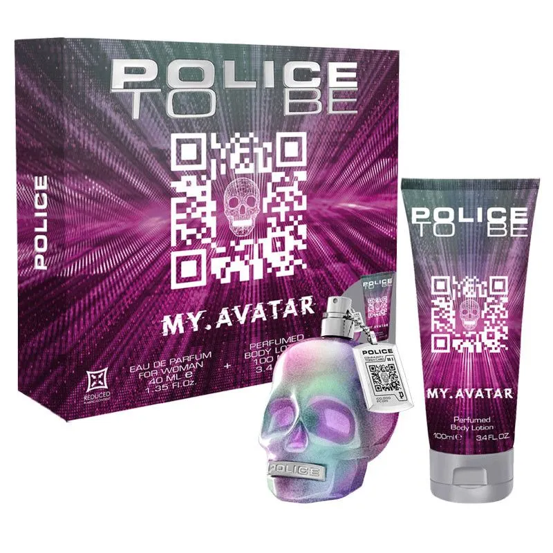Police - To Be My Avatar 2 Piece Gift Set: Eau de Parfum (40ml) & Body Lotion (100ml)
