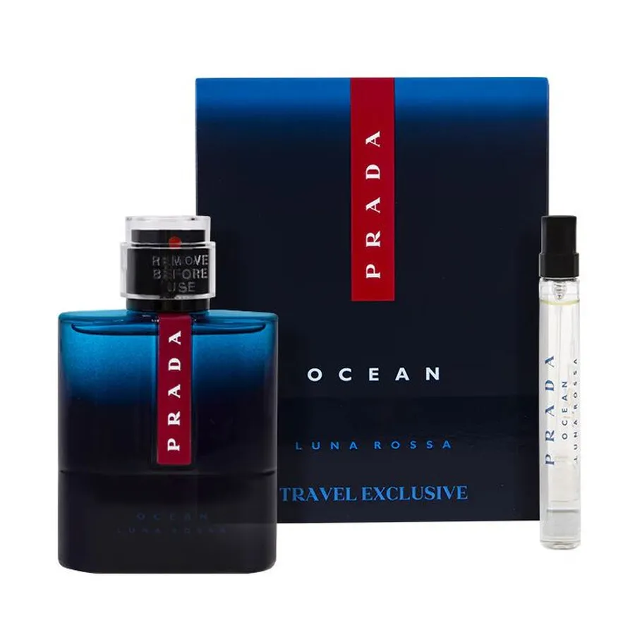 Prada Luna Rossa Ocean Eau de Toilette 100ml Spray + 10ml Set