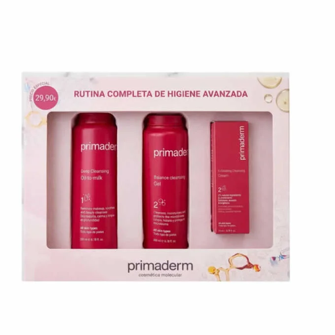 Primaderm Advanced Cleansing Routine Set 3 Pieces
