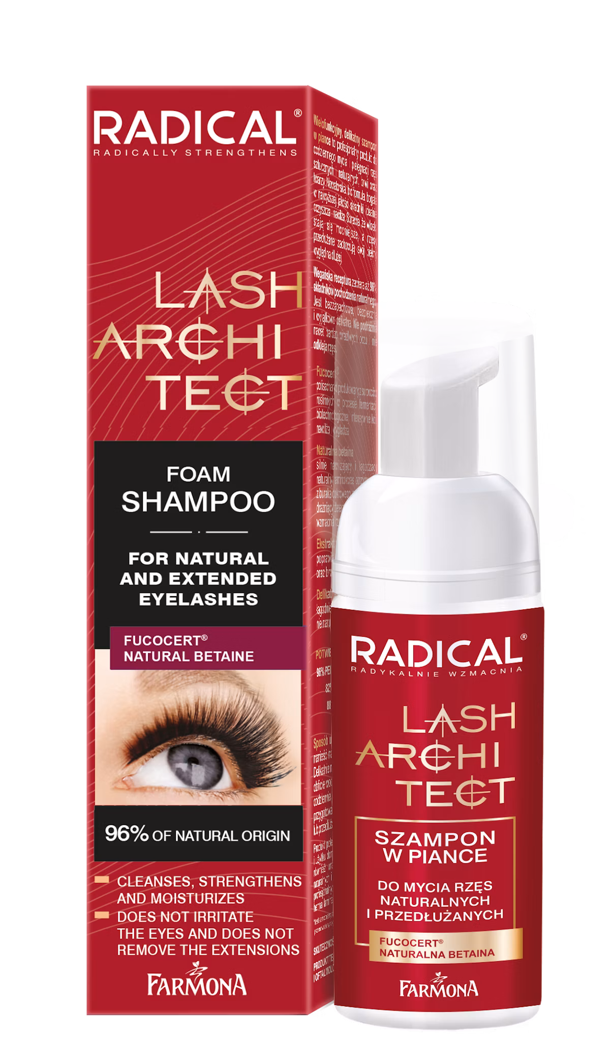 Radical Lash Architect Foam Shampoo 50 ml