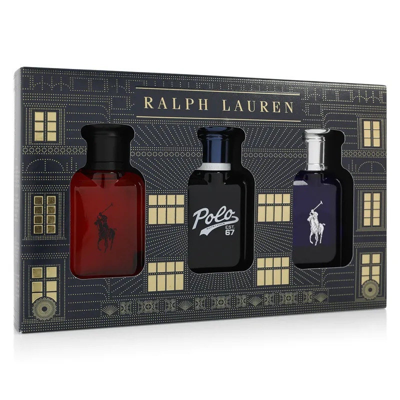 Ralph Lauren Polo Blue 40ml + Red 40ml + 67 40ml EDT Spray Set