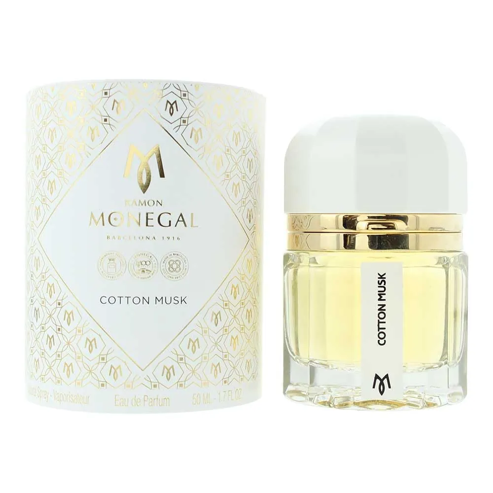 Ramon Monegal Cotton Musk Eau de Parfum 50ml Spray
