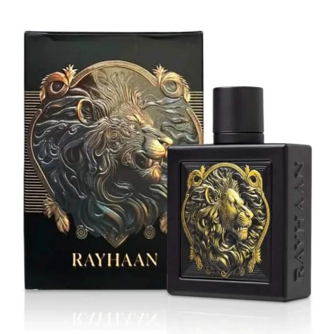 Rayhaan Lion for men Eau de Parfum 100ml Black