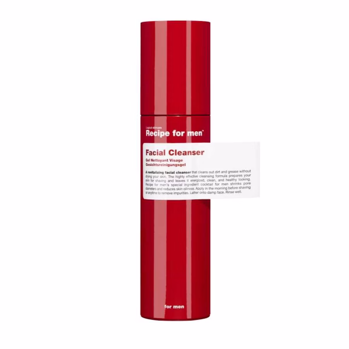 Recipe For Men Facial Cleanser 100 ml