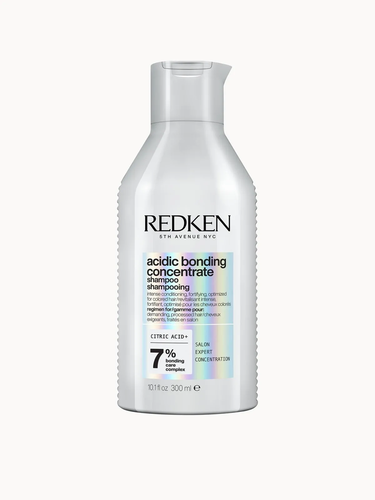 Redken Acidic Bonding Concentrate Shampoo, Bond Repair for Damaged Hair, Sulphate Free for Gentle Cleansing 300ml