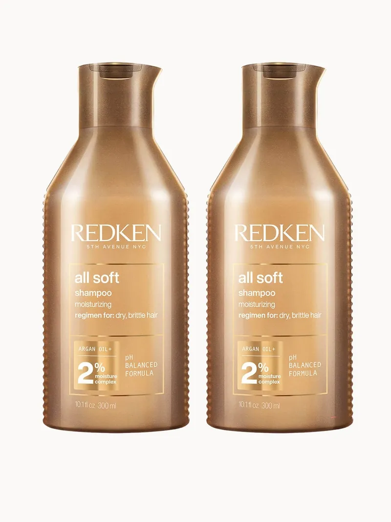 Redken All Soft Shampoo Duo (2 x 300ml)