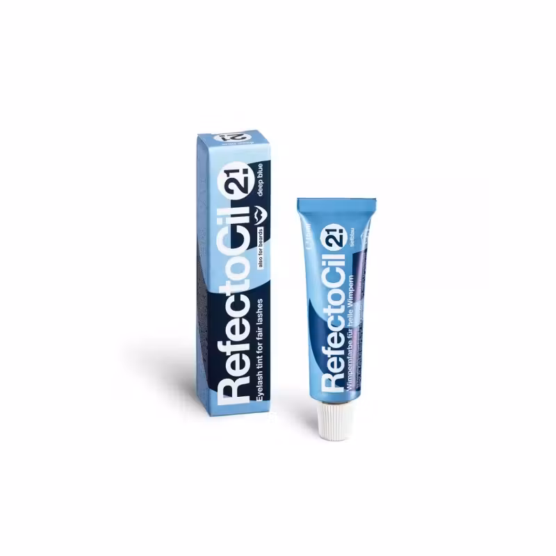 Refectocil Eyelash & Eyebrow Tint 2.1 Deep Blue 15 ml