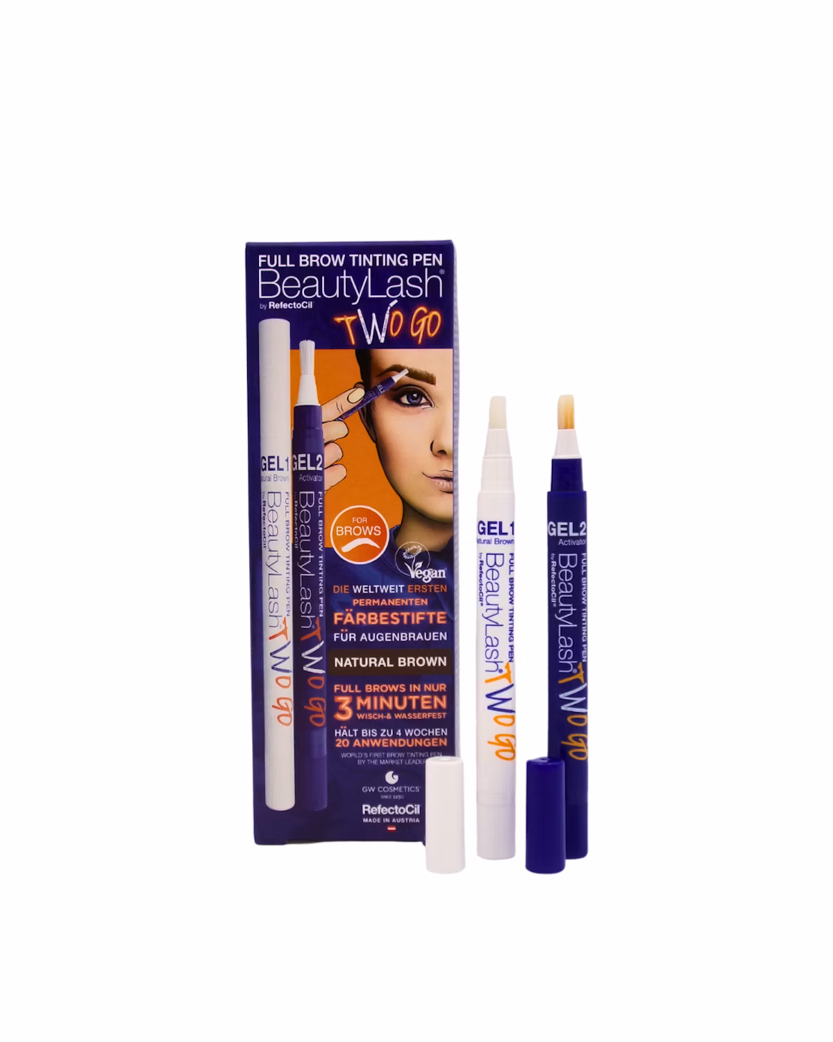 Refectocil Full Brow Tinting Pen Beautylash Natural Brown 1 ml