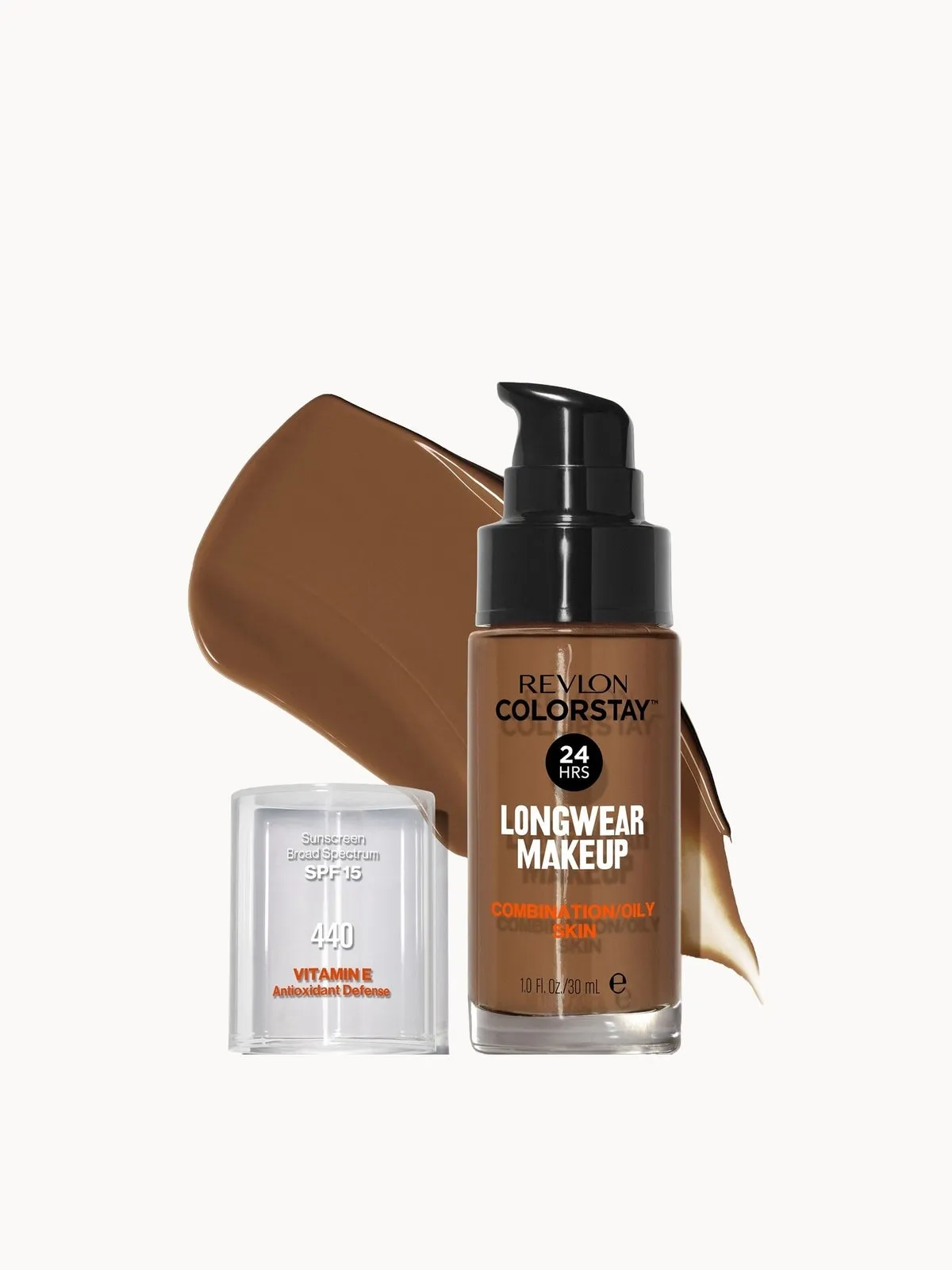 Revlon ColorStay Make-Up Foundation for Combination/Oily Skin (Various Shades) - Mahogany