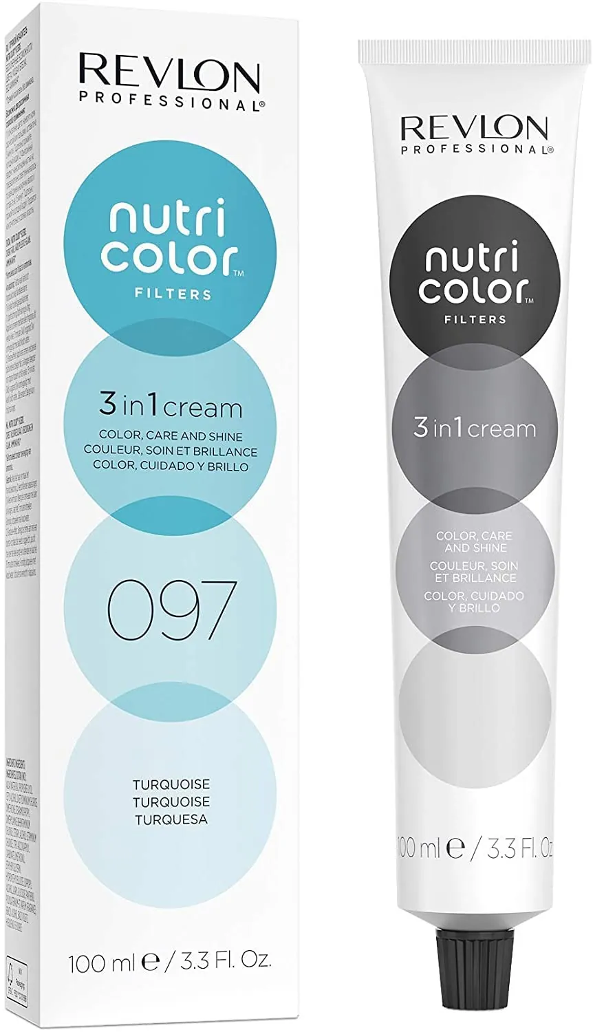 Revlon Nutri Color Filters 3 in 1 Cream Hair Colourant 100ml - 097 Turquoise