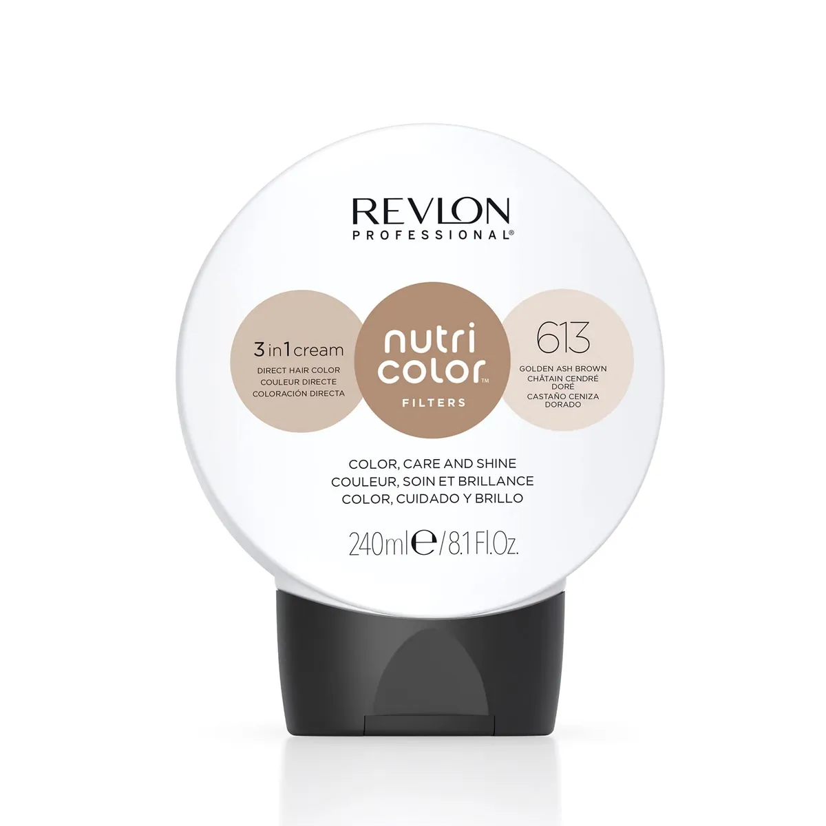 Revlon Professional Nutri Color Filters 240ml - 613 Golden Ash Brown