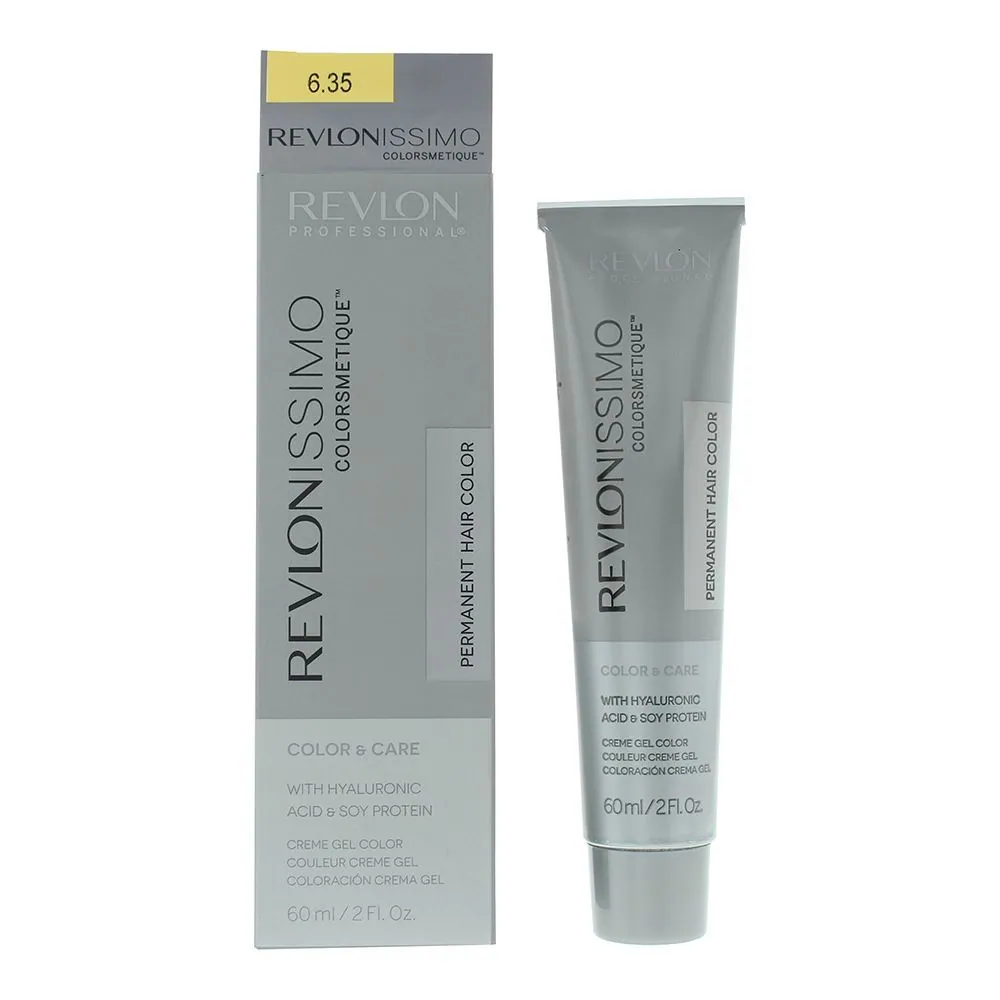 Revlonissimo Colorsmetique 6.35 Dark Amber Blonde Hair Cream 60ml