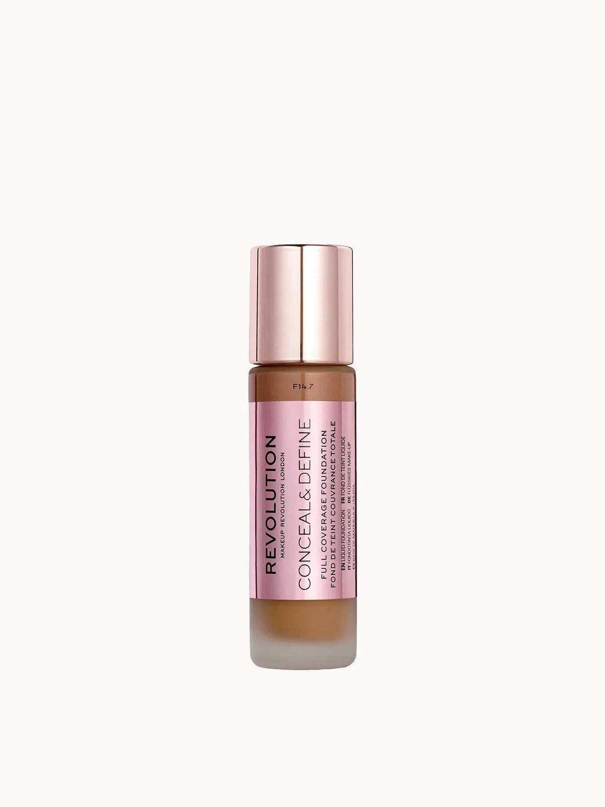 Makeup Revolution Conceal & Define Foundation (Various Shades) - F14.7