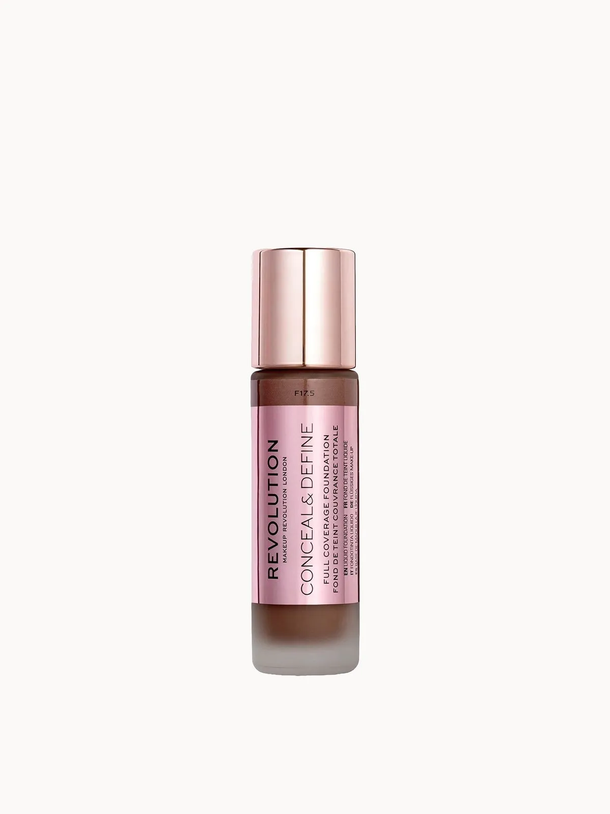 Makeup Revolution Conceal & Define Foundation (Various Shades) - F17.5