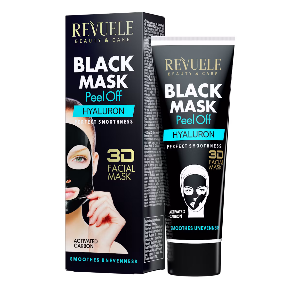 Revuele Black Mask Peel Off Hyaluron 80 ml