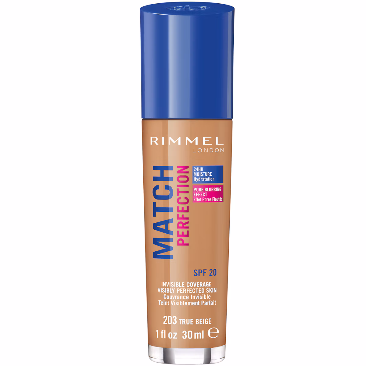 Rimmel Match Perfection Foundation 203 True Beige 30 ml