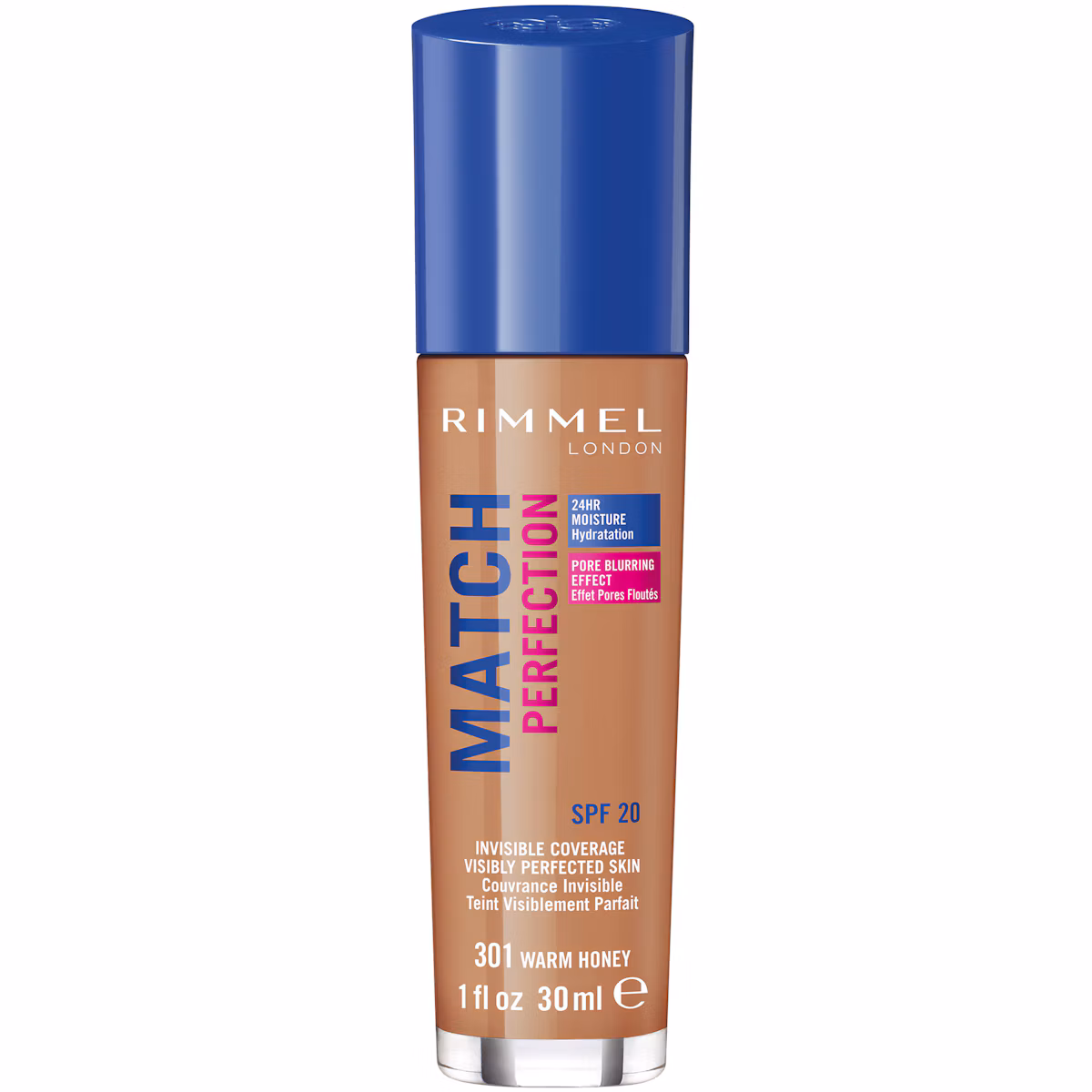 Rimmel Match Perfection Foundation 301 Warm Honey 30 ml