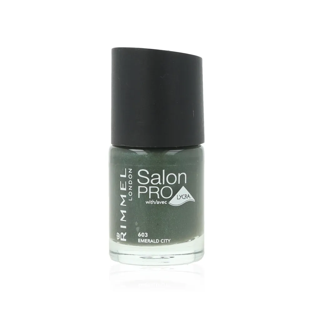 Rimmel Salon Pro - 603 - Emerald City Nail Polish 12ml