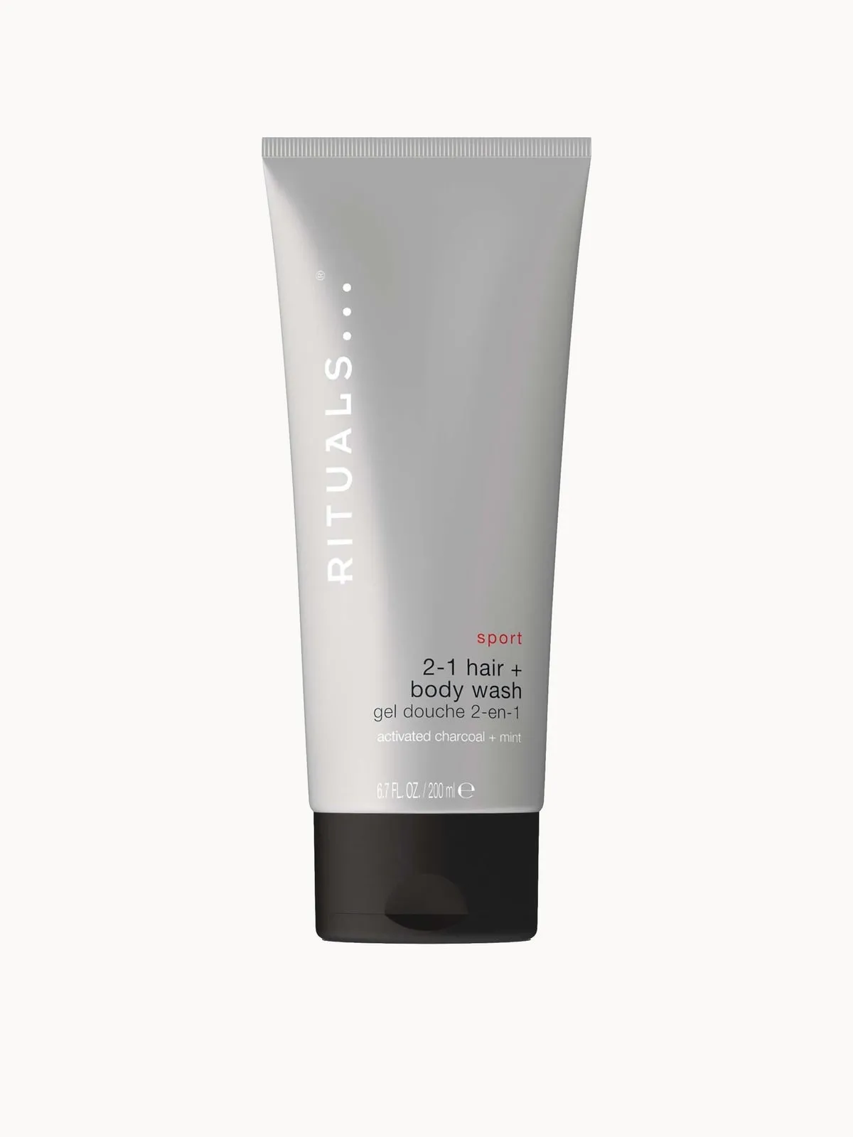 RITUALS Sport Collection Refreshing Charcoal & Mint Complex Shampoo & Body Wash 200ml